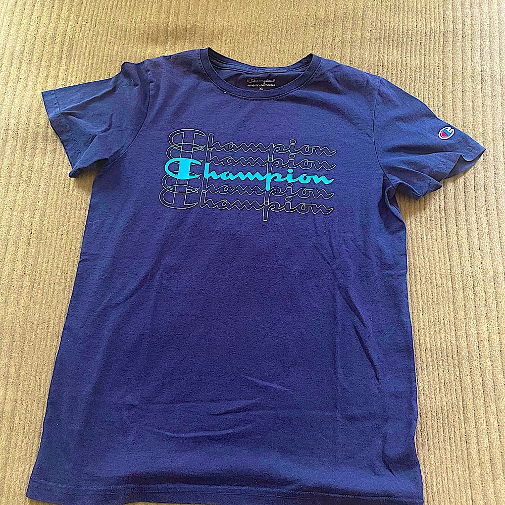 Navy champion youth XL